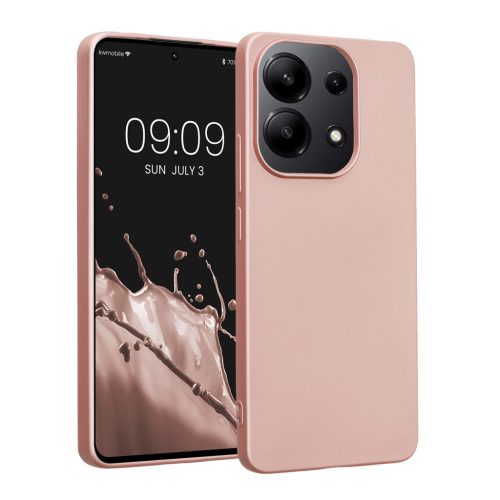 Kwmobile калъф за Xiaomi Redmi Note 13, розов, силиконов, KWM000020LX002C