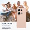 Kwmobile калъф за Xiaomi Redmi Note 13 Pro, кремав, силиконов, KWM000020LY002C