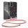 Калъф Kwmobile за Motorola Moto G34, прозрачен/розов, силикон, KWM000022QQ001C