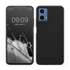 Kwmobile калъф за Motorola Moto G34, черен, силиконов, KWM000022QS001C