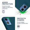 Kwmobile калъф за Motorola Moto G34, зелен, силиконов, KWM000022QS002C