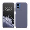 Kwmobile калъф за Motorola Moto G34, сив, силиконов, KWM000022QS004C