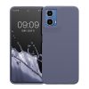 Kwmobile калъф за Motorola Moto G34, сив, силиконов, KWM000022QS004C