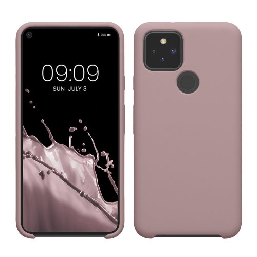 Калъф Kwmobile за Google Pixel 5, лилав, силикон, KWM0000122K039C