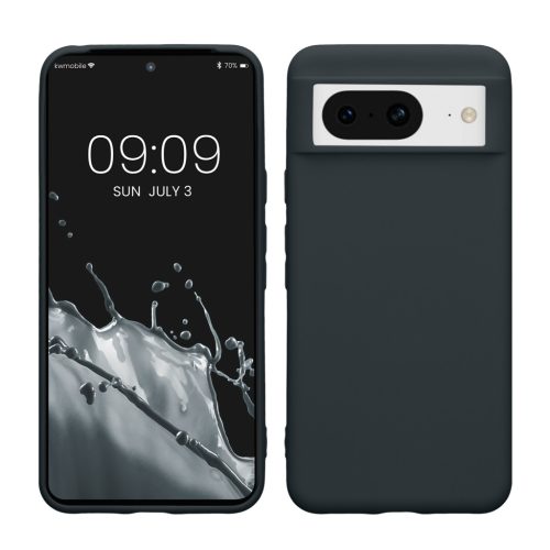 Kwmobile калъф за Google Pixel 8, тъмносин, силиконов, KWM0000208H018C
