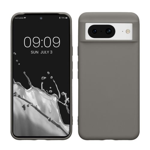 Kwmobile калъф за Google Pixel 8, бежов, силиконов, KWM0000208H021C