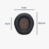 Комплект от 2 възглавнички за уши Kwmobile за JBL Quantum 100X/Quantum 100, тъмно сиво, екологична кожа, KWM000025CW001C