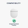 Калъф за слушалки Kwmobile за Google Pixel Buds A Series, черен, силикон, KWM000025DK001C