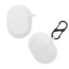 Калъф за слушалки Kwmobile за Google Pixel Buds A Series, бял, силикон, KWM000025DK002C