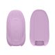 Капак за автомобилен ключ Kwmobile за Tesla Model 3/Model Y/Model S, лилав, силикон, KWM000025EB004C