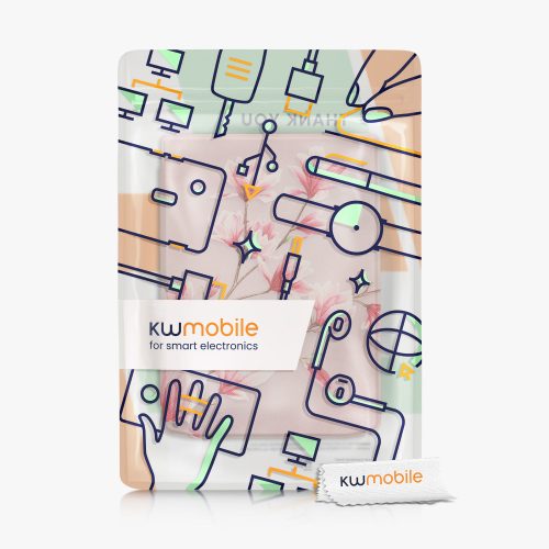 Капак Kwmobile за PocketBook InkPad Color 3, многоцветен, екологична кожа, KWM000023RS002C