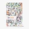 Капак Kwmobile за PocketBook InkPad Color 3, многоцветен, екологична кожа, KWM000023RS003C