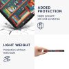 Капак Kwmobile за PocketBook InkPad Color 3, Многоцветен, Екологична кожа, KWM000023RS004C