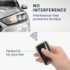 Капак за автомобилен ключ Kwmobile за VW 3 бутона, черен/златен, силикон, KWM000025EN001C