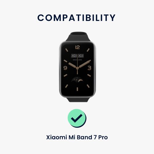 Комплект от 2 каишки Kwmobile за Xiaomi Mi Band 7 Pro, многоцветни, силикон, KWM0000177A005C