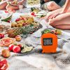 Калъф Kwmobile за JBL Clip 4, оранжев, силикон, KWM0000181U003C
