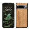 Kwmobile калъф за Google Pixel 8 Pro, кафяв, дърво/силикон, KWM0000208Y003C