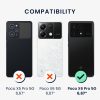 Kwmobile калъф за Poco X6 Pro, лилав, силиконов, KWM000020MF003C