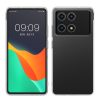 Kwmobile калъф за Poco X6 Pro, прозрачен, силиконов, KWM000020MG001C