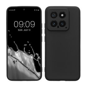   Kwmobile калъф за Xiaomi 14, черен, силиконов, KWM000020ML001C
