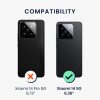 Kwmobile калъф за Xiaomi 14, черен, силиконов, KWM000020ML001C