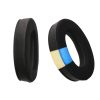 Комплект от 2 възглавнички за уши Kwmobile Cooling Gel за Sennheiser HD 569/HD599/HD599 SE, черни, еко кожа, KWM000025EX001C