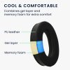 Комплект от 2 възглавнички за уши Kwmobile Cooling Gel за Sennheiser HD 569/HD599/HD599 SE, черни, еко кожа, KWM000025EX001C