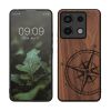 Kwmobile Кейс за Xiaomi Redmi Note 13 Pro 5G, Кафяв, Дървен/Силиконов, KWM000020MN001C