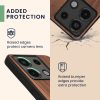 Kwmobile Кейс за Xiaomi Redmi Note 13 Pro 5G, Кафяв, Дървен/Силиконов, KWM000020MN001C