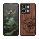 Калъф Kwmobile за Xiaomi Redmi Note 13, кафяв, дърво, KWM000020MO001C