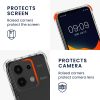 Kwmobile калъф с връзка за връзка за Xiaomi Redmi Note 13, прозрачен/черен, силиконов, KWM000020MV001C