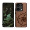 Kwmobile калъф за Xiaomi Redmi Note 13 Pro, кафяв, дърво/силикон, KWM000020NA001C