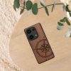 Kwmobile калъф за Xiaomi Redmi Note 13 Pro, кафяв, дърво/силикон, KWM000020NA001C