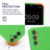 Kwmobile калъф за Samsung Galaxy A34 5G, зелен, силиконов, KWM000018GC051C