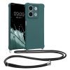 Kwmobile калъф с връзка за връзка за Xiaomi Redmi Note 13, зелен, силиконов, KWM000020NC001C