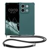 Kwmobile калъф с връзка за връзка за Xiaomi Redmi Note 13, зелен, силиконов, KWM000020NC001C