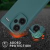 Kwmobile калъф с връзка за връзка за Xiaomi Redmi Note 13 Pro Plus 5G, зелен, силиконов, KWM000020ND001C
