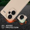 Kwmobile калъф с връзка за връзка за Xiaomi Redmi Note 13 Pro Plus 5G, кремав, силиконов, KWM000020ND002C