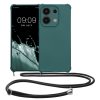 Kwmobile калъф с връзка за връзка за Xiaomi Redmi Note 13, зелен, силиконов, KWM000020NE001C