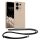 Kwmobile калъф с връзка за връзка за Xiaomi Redmi Note 13, кремав, силиконов, KWM000020NE002C