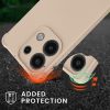 Kwmobile калъф с връзка за връзка за Xiaomi Redmi Note 13, кремав, силиконов, KWM000020NE002C