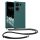 Kwmobile калъф с връзка за връзка за Xiaomi Redmi Note 13 Pro, зелен, силиконов, KWM000020NF001C