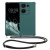 Kwmobile калъф с връзка за връзка за Xiaomi Redmi Note 13 Pro, зелен, силиконов, KWM000020NF001C