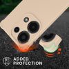 Kwmobile калъф с връзка за връзка за Xiaomi Redmi Note 13 Pro, кремав, силиконов, KWM000020NF002C