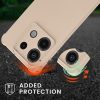 Kwmobile калъф с връзка за връзка за Xiaomi Redmi Note 13 Pro 5G, кремав, силиконов, KWM000020NG002C