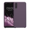 Калъф Kwmobile за Huawei P20, тъмно лилав, силикон, KWM0000094I036C