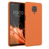 Kwmobile калъф за Xiaomi Redmi Note 9S/Redmi Note 9 Pro/Redmi Note 9 Pro Max, оранжев, силиконов, KWM000011AH049C