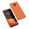 Kwmobile калъф за Xiaomi Redmi Note 9S/Redmi Note 9 Pro/Redmi Note 9 Pro Max, оранжев, силиконов, KWM000011AH049C