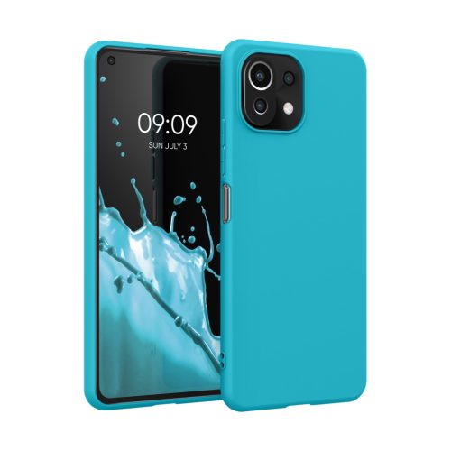 Kwmobile калъф за Xiaomi Mi 11 Lite 5G/11 Lite 5G NE, светло син, силиконов, KWM000012TH032C