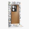 Kwmobile калъф за Xiaomi 13T/13T Pro, кафяв, дърво/силикон, KWM000020IQ002C